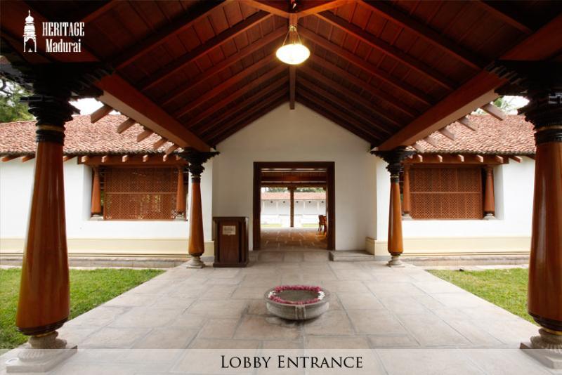 马杜赖遗产酒店 外观 照片 Lobby entrance